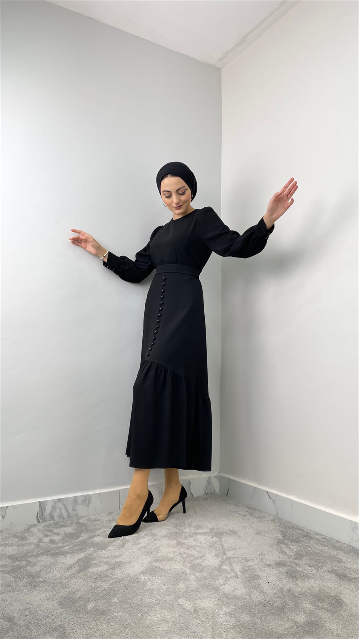 9367 Y Bayan Elbise