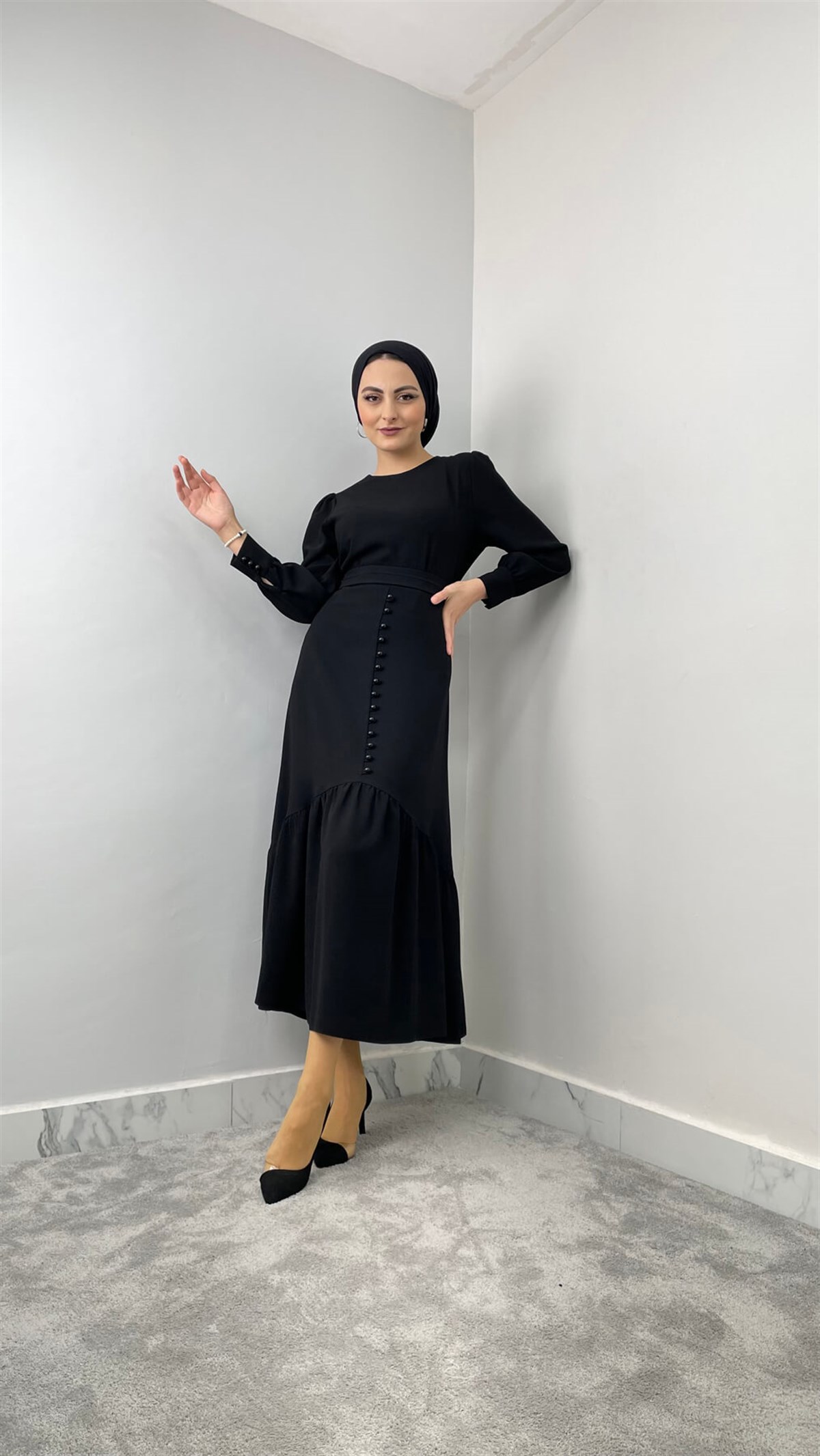 9367 Y Bayan Elbise