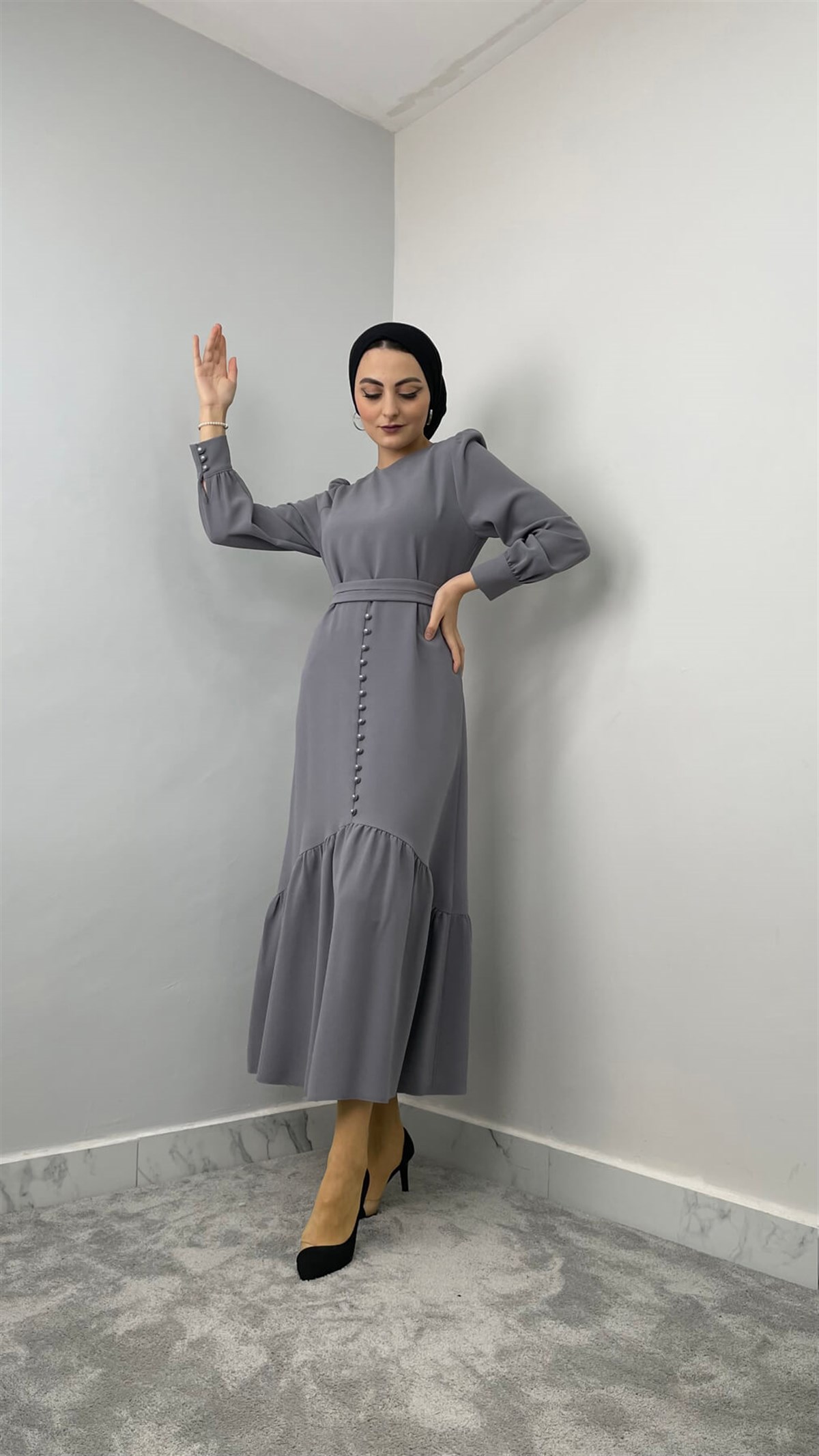 9367 Y Bayan Elbise