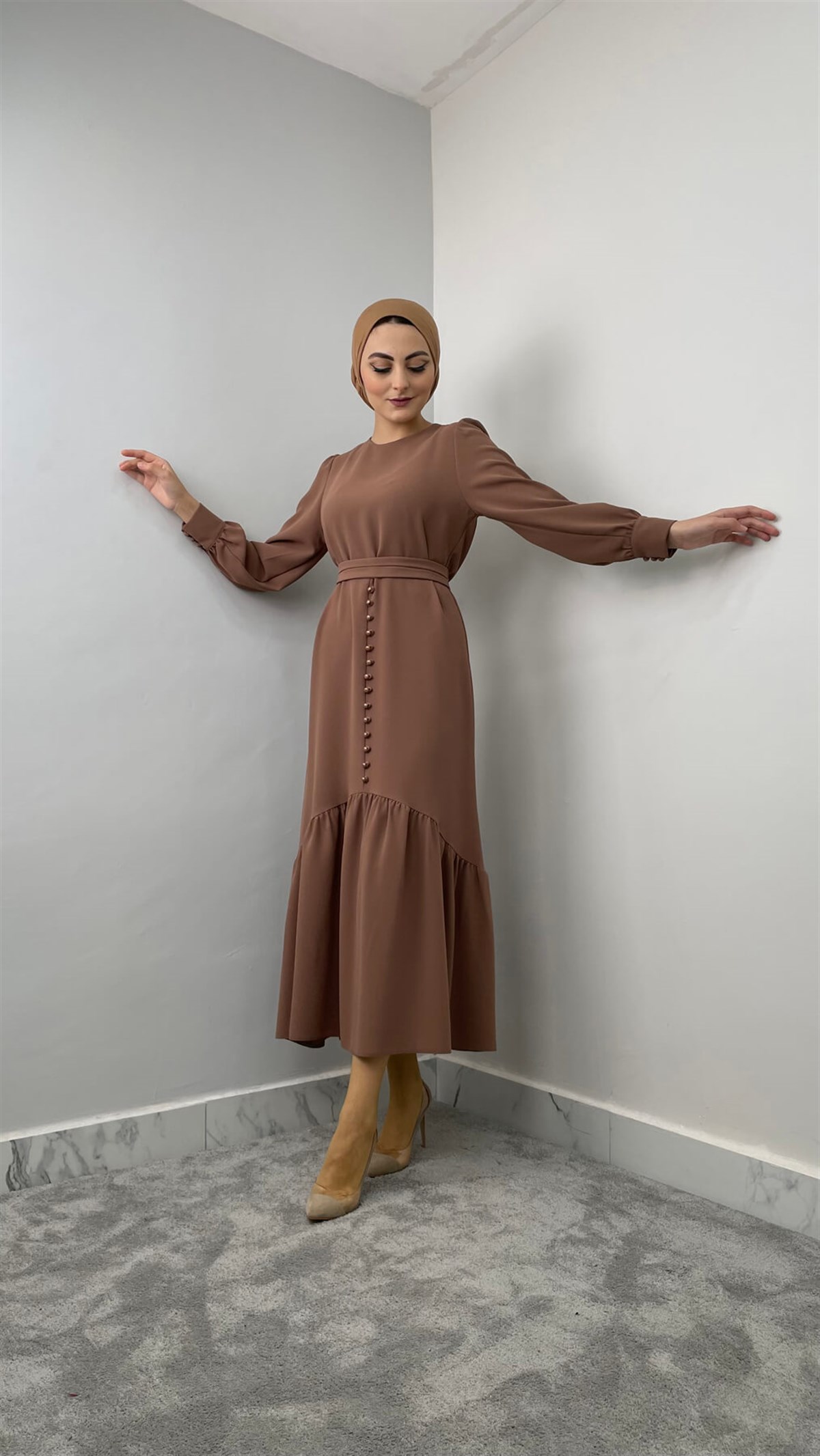 9367 Y Bayan Elbise