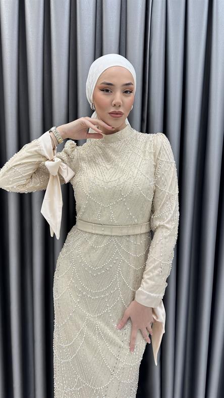 10018 P Zambak Abiye-Bej