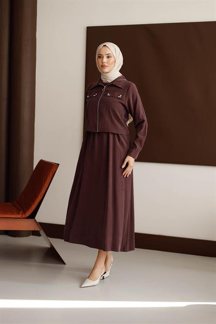 1035 Y Takım Elbise-Mor