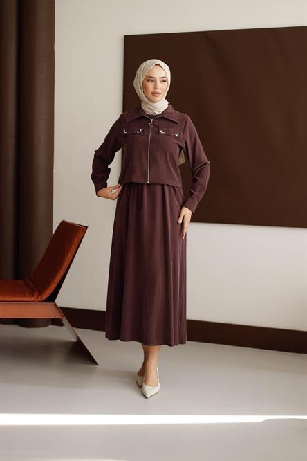 1035 Y Takım Elbise-Mor