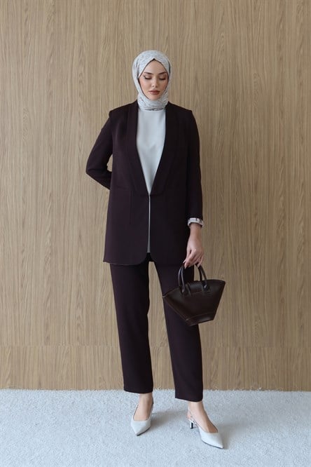 1103 Traphy Takım-Kahve Rengi