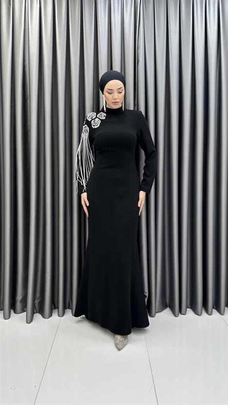 1121 S Belen Abiye-Siyah