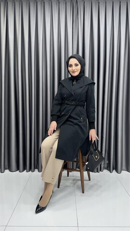 13028 PALERMO KAP-Siyah