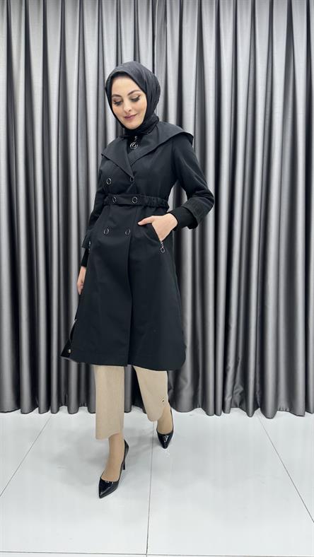 13028 PALERMO KAP-Siyah