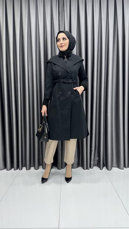 13028 PALERMO KAP-Siyah