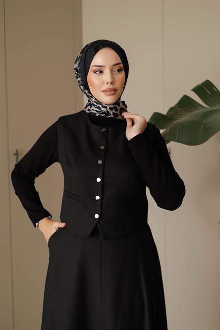 1355 Anna Takım-Siyah