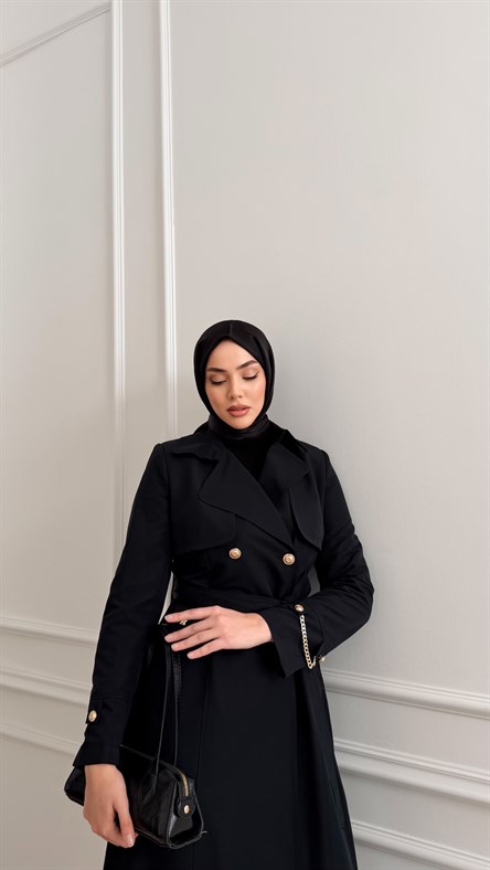 13560 Lesna Trençkot-Siyah