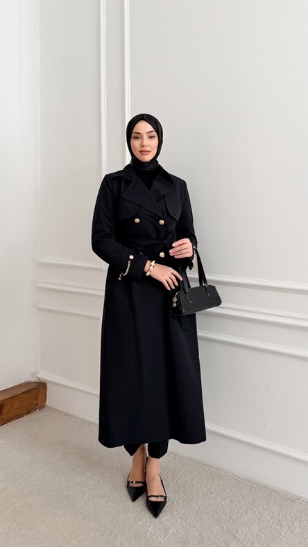 13560 Lesna Trençkot-Siyah