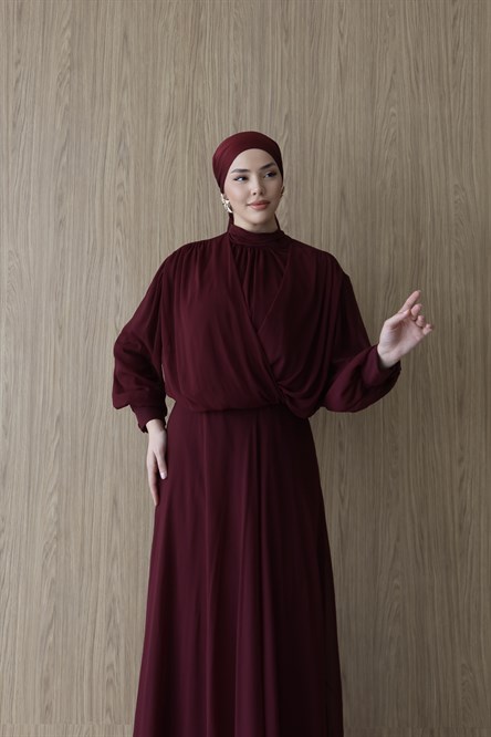 1379 W Bayan Takım-Bordo