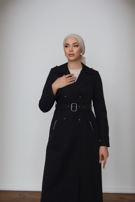 14049 Lesna Trençkot-Siyah
