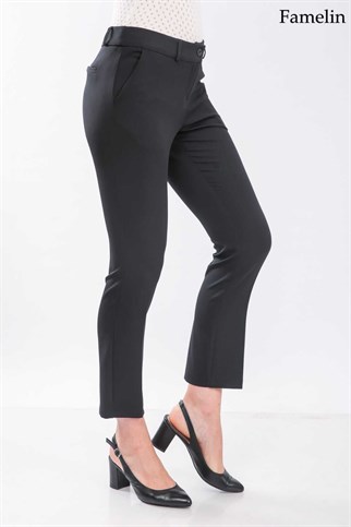 1516 Bayan Pantolon-Siyah