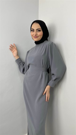 1522 R Düğmeli Elbise