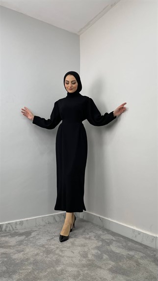 1522 R Düğmeli Elbise