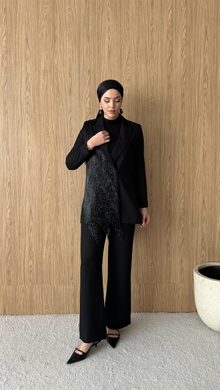 15268 Nprive Takım-Siyah