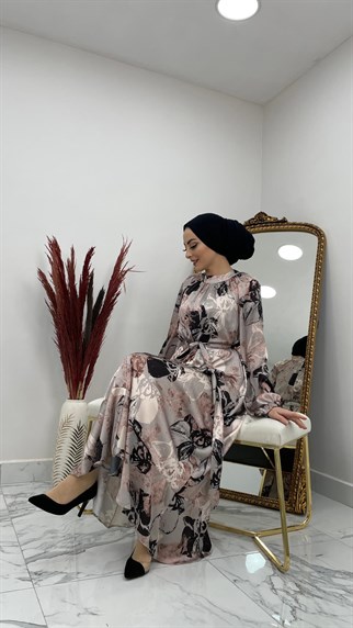 1554 Q Saten Elbise