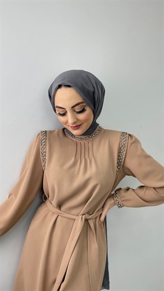 1725 - Taş Süslemeli İkili Takım - VİZON