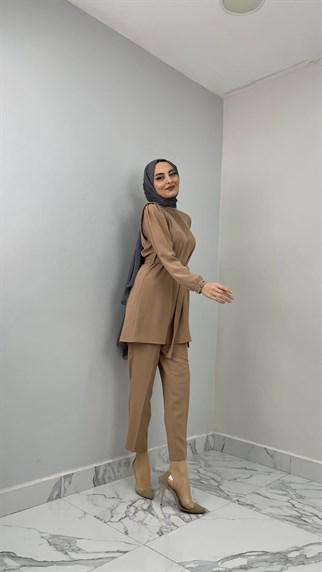 1725 - Taş Süslemeli İkili Takım - VİZON