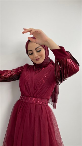 2059 Bayan Abiye Elbise