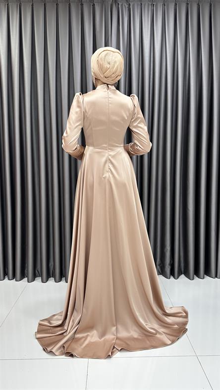 2299 N Abiye Elbise-Gold Rengi