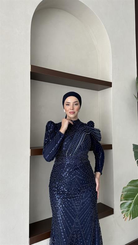 2443 N Miray Abiye-Lacivert