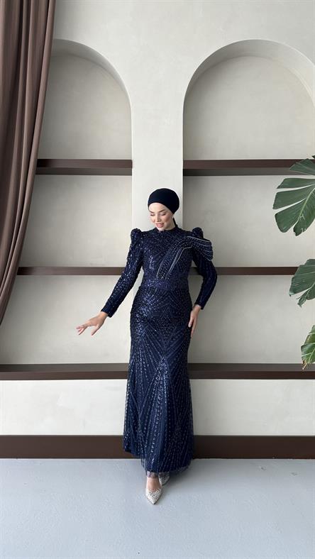 2443 N Miray Abiye-Lacivert