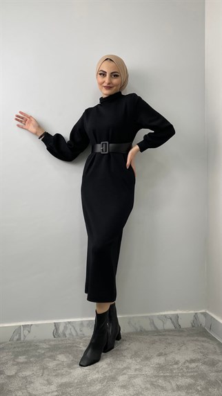 2664 N Yakalı elbise