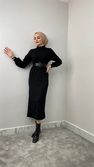 2664 N Yakalı elbise