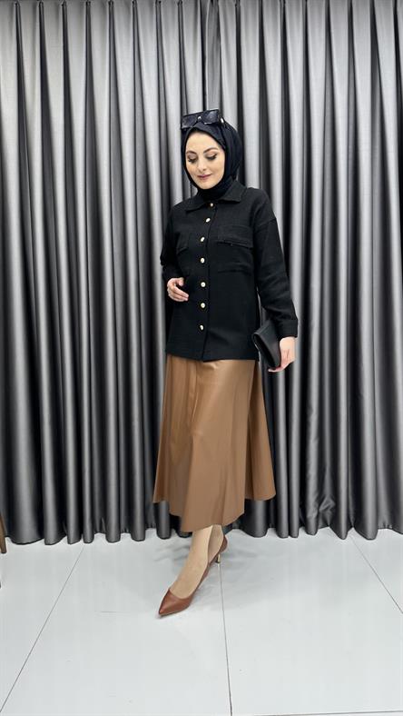 2731 H Bayan Tunik-Siyah