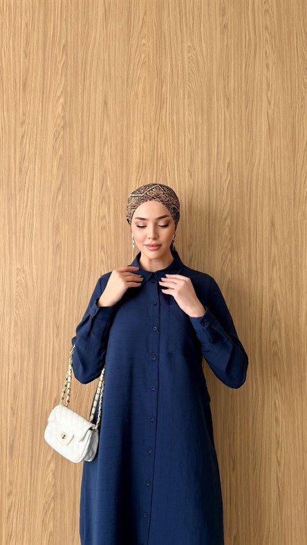 3091 NH Bayan Tunik-Lacivert