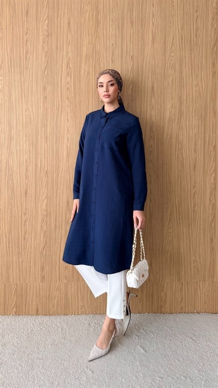 3091 NH Bayan Tunik-Lacivert