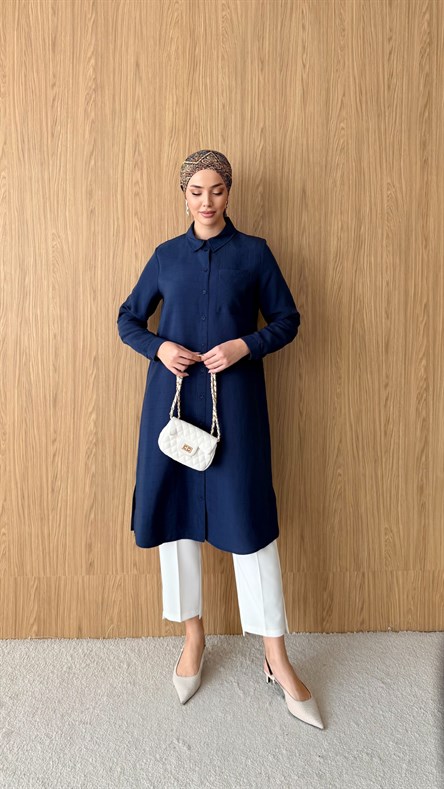 3091 NH Bayan Tunik-Lacivert