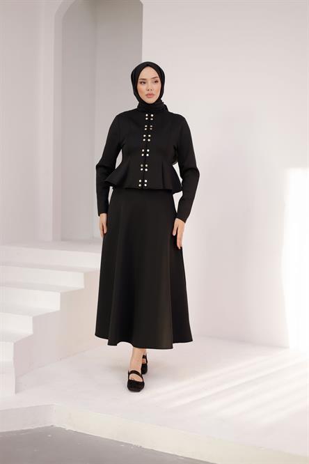 3173 W Bayan Takım-Siyah