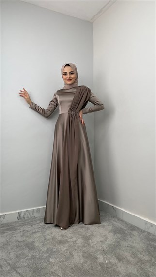 3780 Bayan Abiye Elbise-Vizon