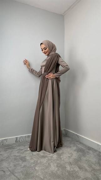 3780 Bayan Abiye Elbise-Vizon