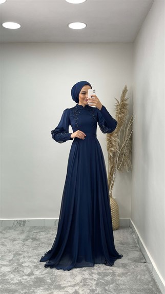 3927 Bayan Abiye Elbise