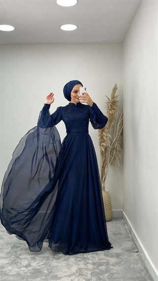 3927 Bayan Abiye Elbise