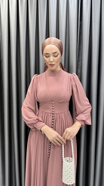 4101 H Sara Abiye-Gül Rengi