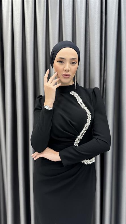 4190 Berlin Abiye-Siyah