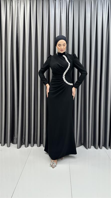 4190 Berlin Abiye-Siyah