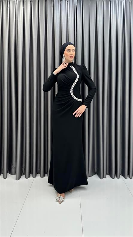 4190 Berlin Abiye-Siyah