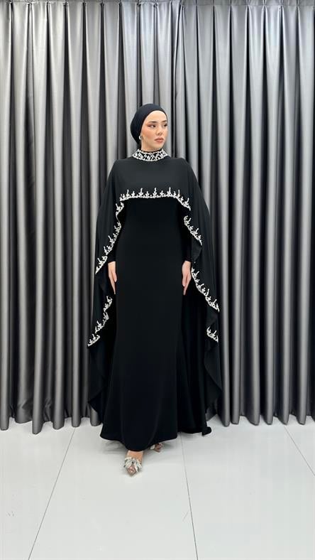 4329 Manuka Abiye-Siyah