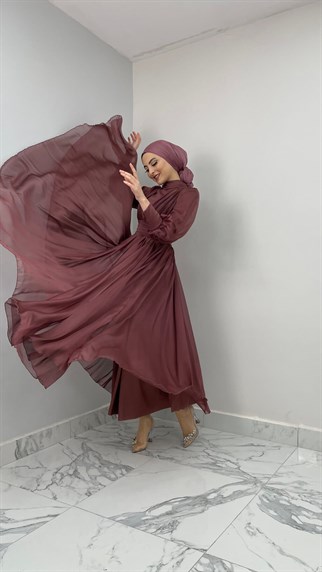 4377 Bayan Abiye Elbise