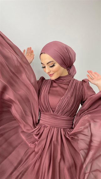 4377 Bayan Abiye Elbise