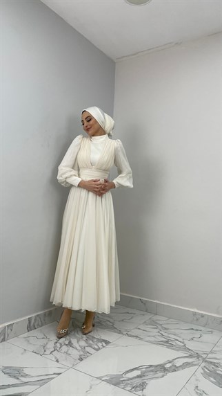 4377 Bayan Abiye Elbise