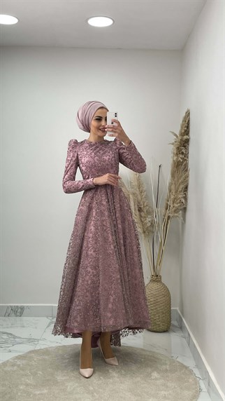 4401 Bayan Abiye Elbise