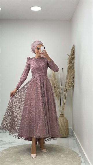 4401 Bayan Abiye Elbise