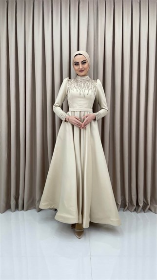 4454 H Bayan Abiye-Gold Rengi